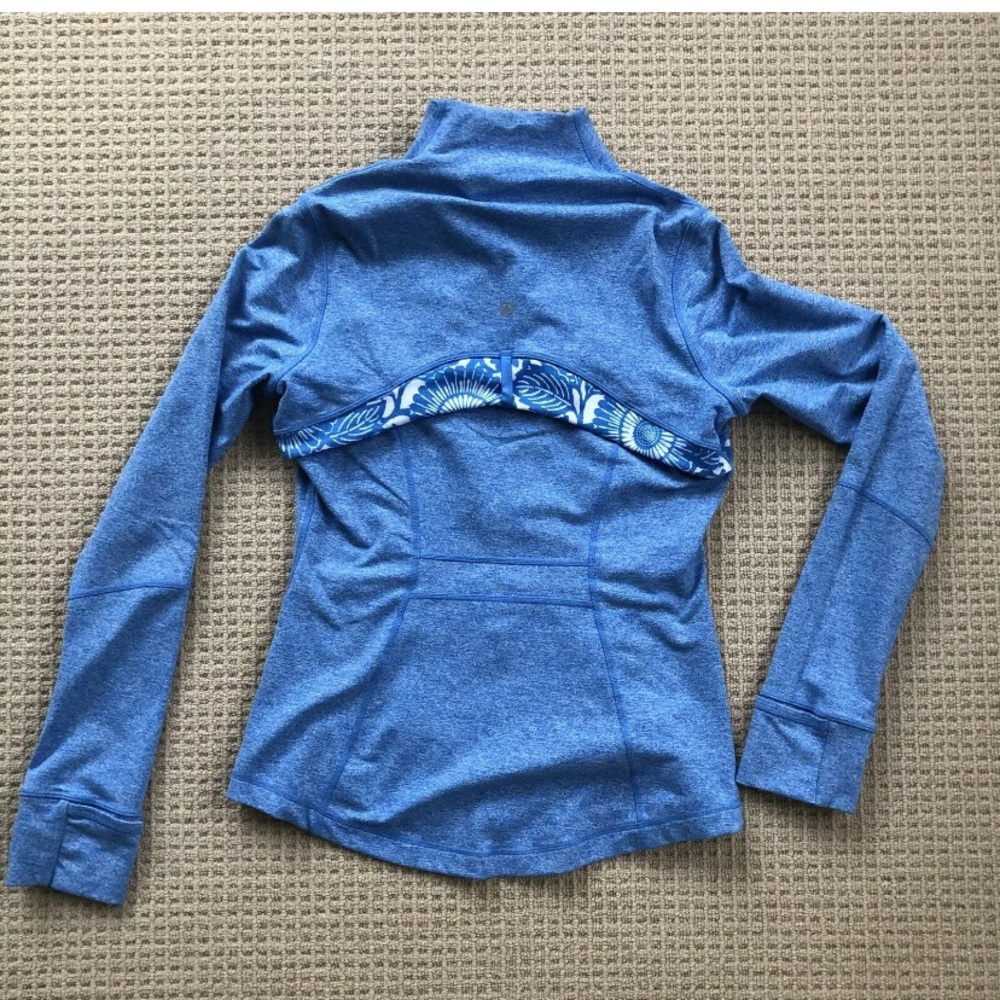 Lululemon blue beach floral define jacket - Picture 2 of 4